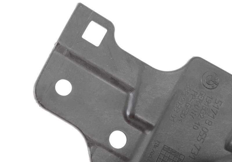 Cubierta protectora de dirección delantera izquierda OEM 51758055731 para BMW F87, F80, F82, F83. Original BMW.