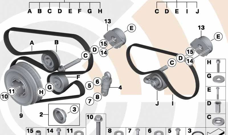 Kurbelwellenscheibe OEM 11232247260 für BMW E46, E39, E38, E31, E53, E83, Z3, Z8. Original BMW.