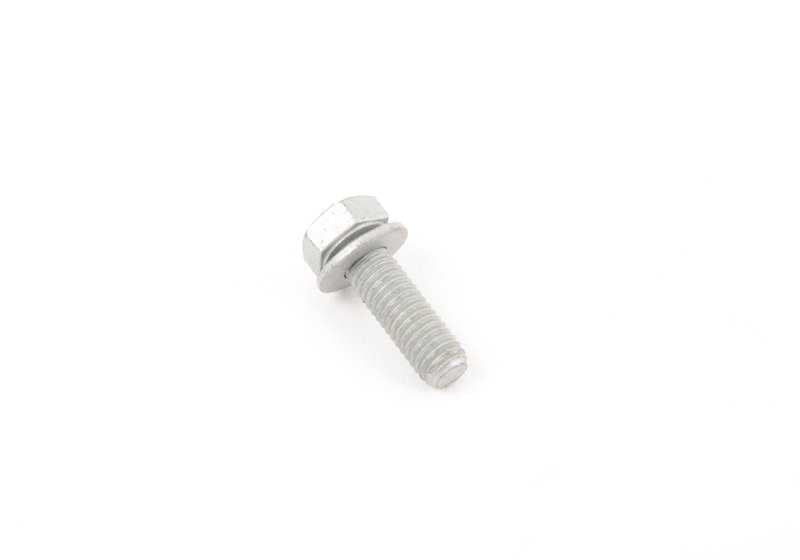 Hex head screw for BMW 2 Series U06, 3 Series E36, E46, 5 Series E34, E39, G60, 7 Series E32, E38, G70, i I20, X1 U11, U12, X5 E53, E70, F15, F85, X6 E71, E72 (OEM 07119905215). Genuine BMW