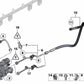 Manguera de combustible para BMW E82, E88, E90, E90N, E91, E91N, E92, E92N, E93, E93N, E84, F25 (OEM 13537594825). Original BMW