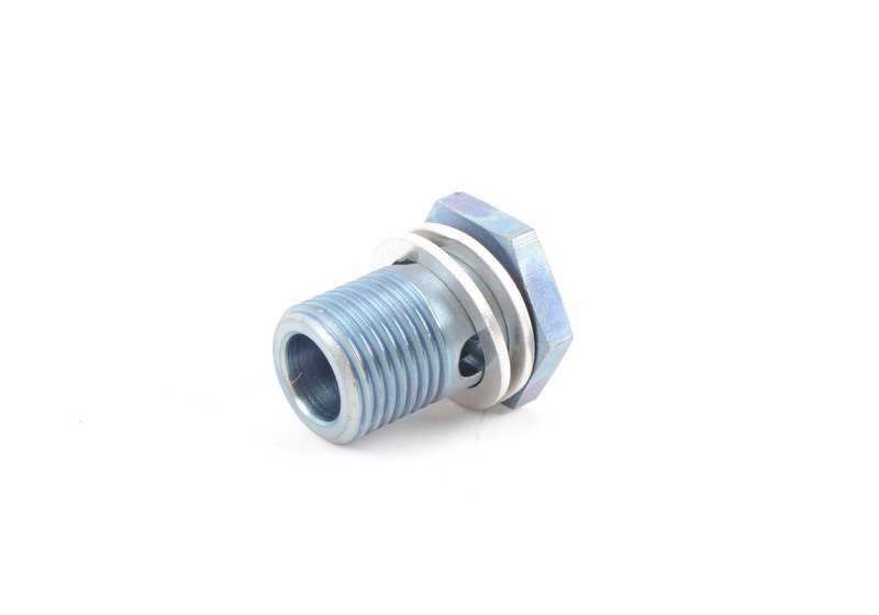 Tornillo hueco para BMW Serie 5 E60, E61N, Serie 6 E63, E64 (OEM 17222283139). Original BMW