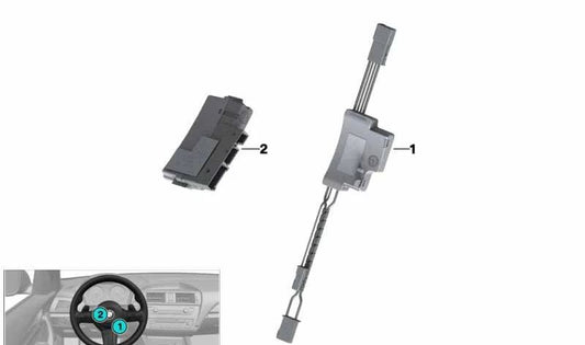 OEM Electry Module 61317849392 pour BMW F87, F80, F82, F83. BMW d'origine.