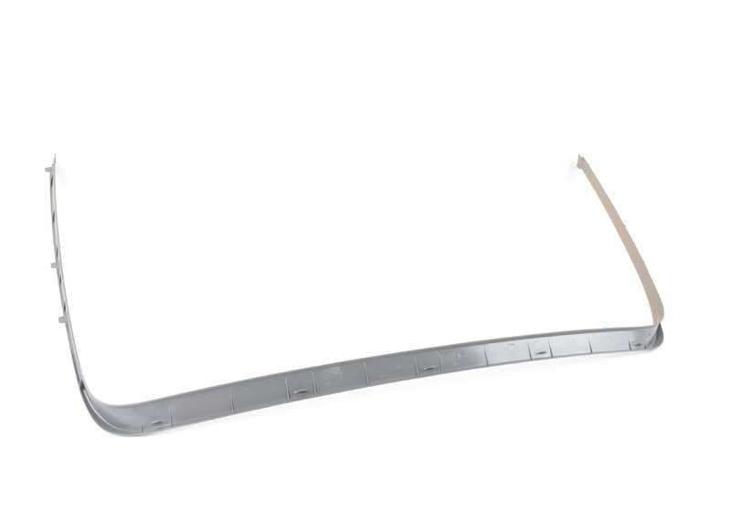 Upper trunk lid trim for BMW E34 (OEM 51498133231). Original BMW.