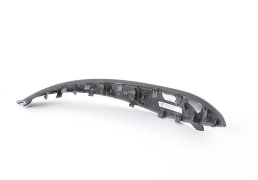 Left Fineline Wood Strip Handle Cover for BMW 3 Series F30, F31, F34, F35, 4 Series F32, F33, F36 (OEM 51417275491). Original BMW