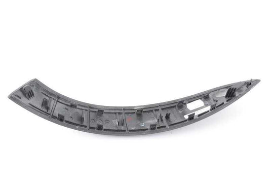 Linke Fineline-Griffabdeckung aus Holzstreifen für BMW 3er F30, F31, F34, F35, 4er F32, F33, F36 (OEM 51417275491). Original BMW