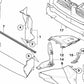 Guía de aire frontal izquierda OEM 51743416425 para BMW E83 (X3). Original BMW