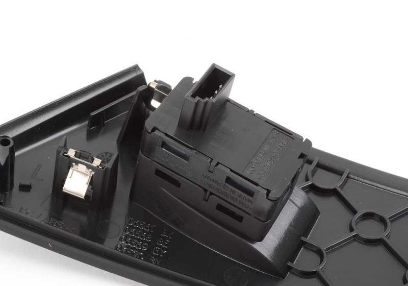 Interruptor de elevalunas trasero izquierdo OEM 61316951966 para BMW E60, E61. Original BMW.