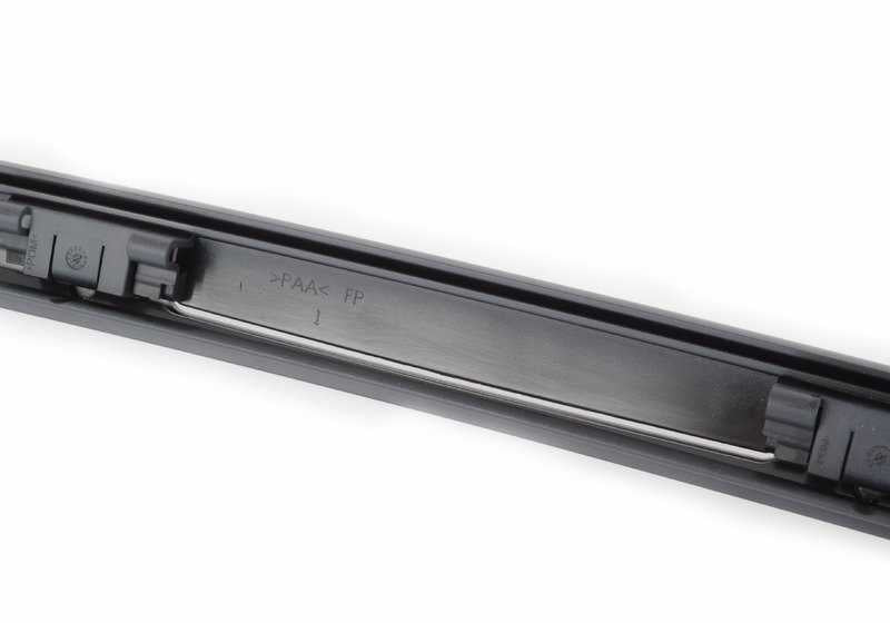 Primed roof moulding left for BMW 7 Series F01, F01N, F04 (OEM 51137221817). Original BMW.