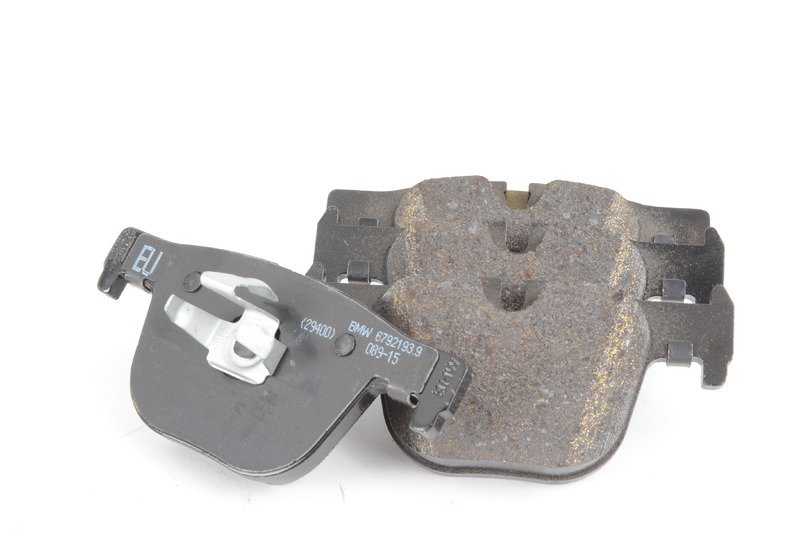 Repair Kit of Non-Asbestos Brake Pads for BMW 3 Series F34N, 4 Series F36N (OEM 34216850570). Original BMW.