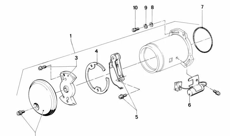 OEM 12111243969 Ignition Points for BMW (Fit Models: 1500, 1600, 1800, 2000, E10 1502, E10 1600, E10 1802, E10 2002, E3 2500, E3 2800, E3 3.0, E9 2.5 CS, E9 2800 CS, E9 3.0 CS, E12, E21). Original BMW.