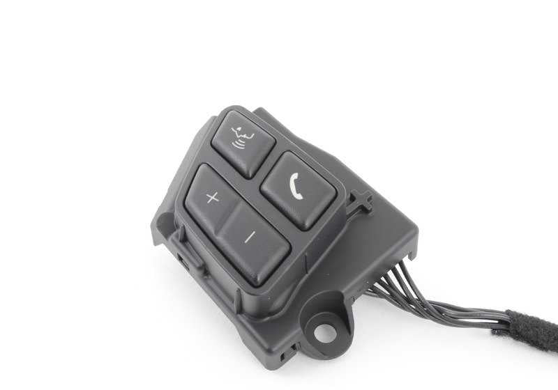 Multifunction Steering Wheel Switch for BMW E81, E82, E87, E87N, E88, E90, E91, E92, E93 (OEM 61319123287). Original BMW