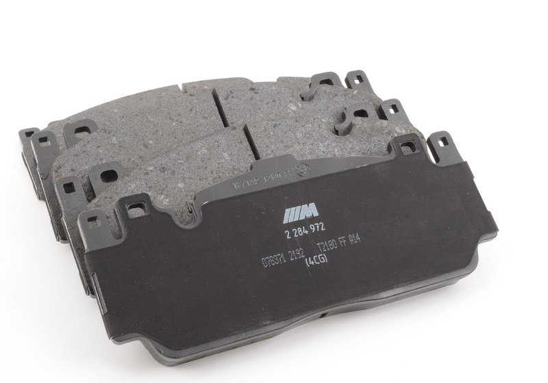 Juego de reparación de pastillas de freno sin amianto para BMW F87N, F80, F80N, F82, F83 (OEM 34112284970). Original BMW