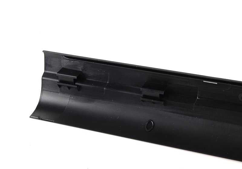 Inner door sill trim (entry moulding) left for BMW 3 Series E46 (OEM 51478239967). Original BMW.