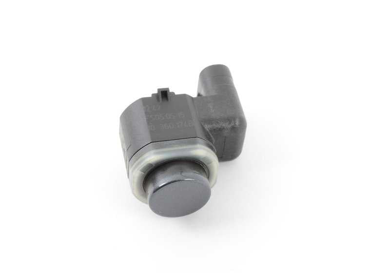 Sensor de aparcamiento ultrasónico (gris platino) OEM 66209142199 para BMW E60, E61, E83, E70. Original BMW.