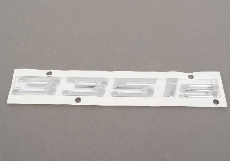 Emblema Adhesivo Trasero para BMW Serie 3 E92N, E93N (OEM 51147364378). Original BMW