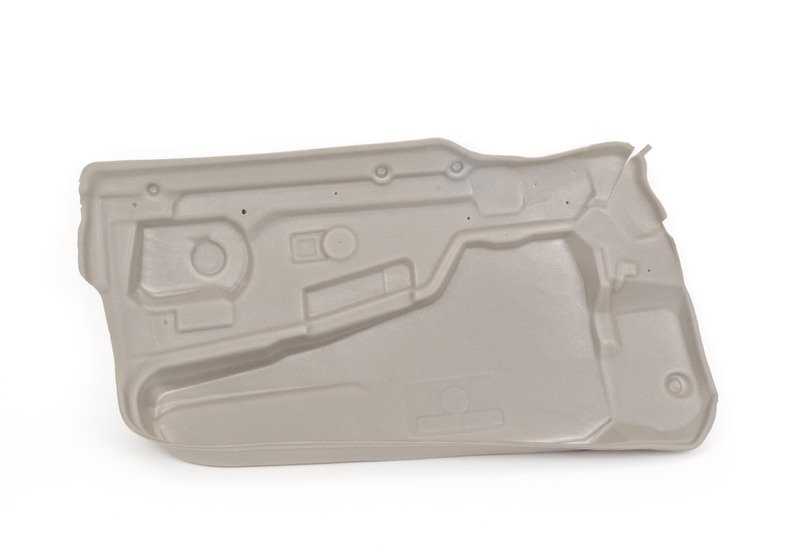 Aislante acústico puerta delantera izquierda OEM 51488215695 para BMW E38. Original BMW.