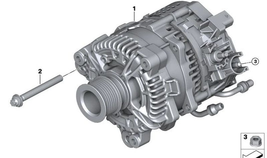 RP-Generator für BMW G42, G20, G21, G22, G23, G26, G30N, G31N, G32N, G01N, G02N, G05, G18, G06, G07 (OEM 12318490540). Original BMW