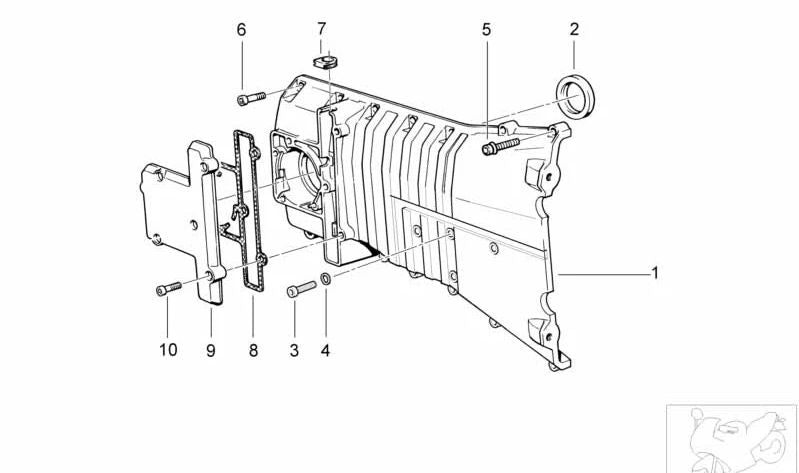 Tornillo ISA para BMW E81, E82, E87N, E88, E90, E91N, E92, E93, F18N, F15, I12, I12N, I15 (OEM 07129906656). Original BMW