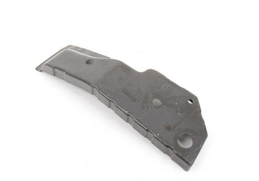 Placa de cierre columna delantera derecha para BMW Serie 3 E46, Serie 5 E39, Serie X5 E53 (OEM 41218398646). Original BMW.