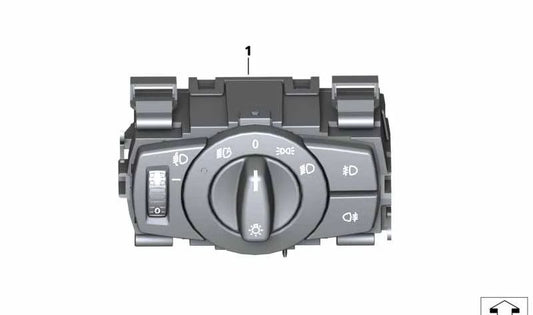 Módulo de luz OEM 61319169406 para BMW E82, E88, E90, E91, E84. BMW original.