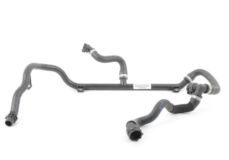 Manguera de retorno de calefacción al termostato OEM 17127599460 para BMW E90, E91, E92, E93, E84. Original BMW.