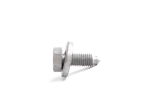 Tornillo hexagonal con arandela OEM 22326760945 para BMW (E81, E82, E87, E88, F20, F21, F40, F22, F23, F44, F45, F46, F87, U06, E36, E46, E90, E91, E92, E93, F30, F31, F34, F35, F80, G20, G21, F32, F33, F36, F82, F83, G23, E34, E39, E60, E61, F07, F1