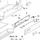 Muelle de suspensión trasero OEM 51168146470 para BMW E36. Compatible con todos los modelos: 316i, 318i, 318is, 320i, 323i, 325i, 328i, M3. Original BMW.