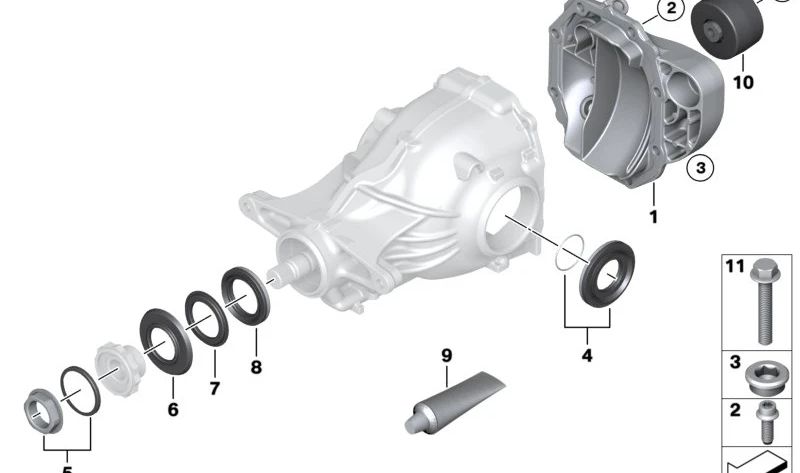 Placa protectora de polvo OEM 33131214446 para BMW (Modelos compatibles: E81, E82, E87, E88, E46, E90, E91, E92, E93, E39, E60, E61, F07, F10, F11, E63, E64, F06, F12, F13, E38, E65, E66, F01, F02, E84, F25, F26, E53, E70, F15, E72, F16). Original BM