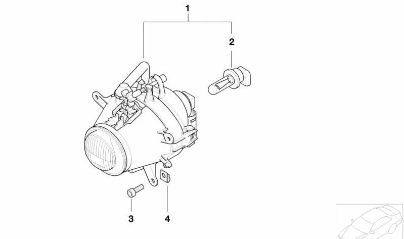 Bombilla Longlife H11 55W para BMW E81, E82, E87, E88, F22, F23, E46, E90, E91, E92, E93, F07, F10, F11, F18, E63N, E64N, I01, E84, E83, F25, E53, E70, F15, F85, E71, F16, F86, E85, E86, K25, R50, R52, R53 (OEM 63217160784). Original BMW.