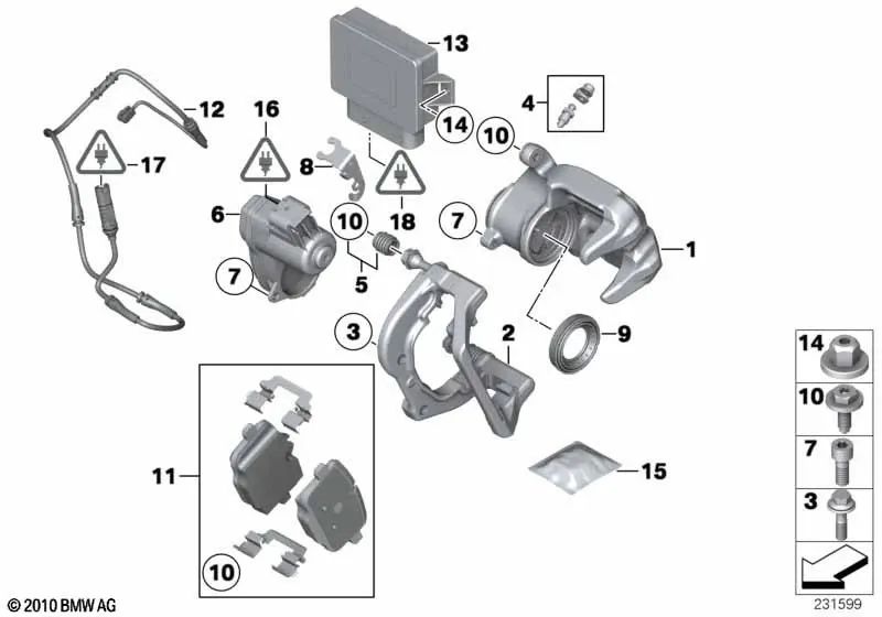 Soporte de cable izquierdo para BMW X3 F25, X4 F26, Z4 E89 (OEM 34206786065). Original BMW