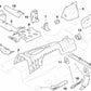 Soporte para cojinetes de palanca de cambios para BMW E81, E82, E87, E87N, E88, E90, E90N, E91, E91N, E92, E92N, E93, E93N, X1 E84 (OEM 41117145305). Original BMW.