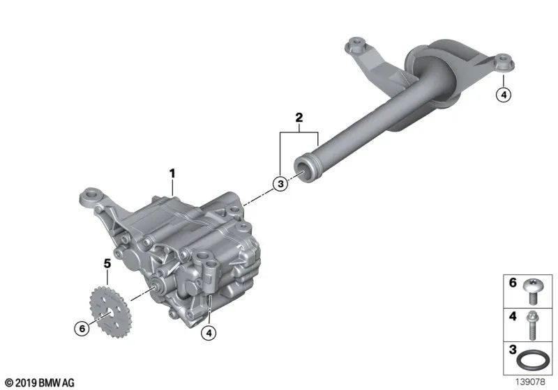 Saugrohr for BMW X3 E83N (OEM 11417541222). Genuine BMW.