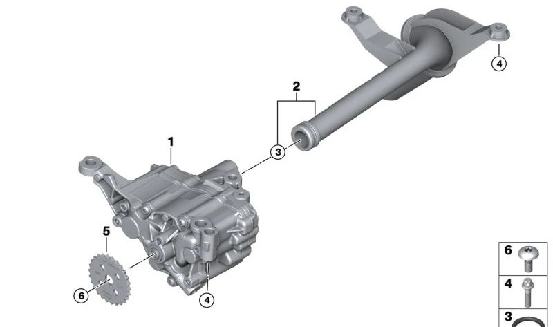 Saugrohr para BMW F25 (OEM 11417583650). Original BMW