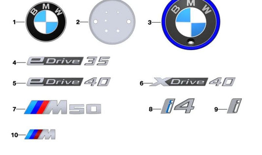 Original BMW OEM 51148094000 für BMW G26, G07.