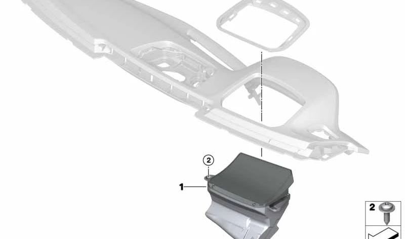 Head-Up Display para BMW G11N, G12N (OEM 62308784912). Original BMW