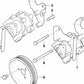 Polea de bomba de dirección asistida OEM 32421740858 para BMW E36, E46, E39, E38, E83, E53. Original BMW.