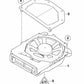 Blende Zentralbass para BMW Serie 1 E81, E82, E87, E88, X1 E84 (OEM 65136925328). Original BMW.