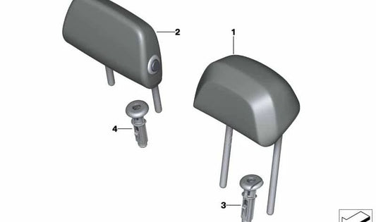 Élimination OMD Foatble 52205A1D279 pour BMW F95. BMW d'origine.