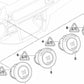 Botón Start/Stop OEM 61317973477 para BMW E81, E82, E87, E88, E90, E91, E92, E93. Original BMW.