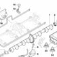 Sensor de posición del árbol de levas (Exzenterwellensensor) OEM 11377527017 para BMW E60, E61, E63, E64, E65, E66, E53, E70. Original BMW.