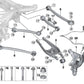 Exzenterschraube für BMW F87, F87N, G87, F80, F80N, G80, G81, F82, F82N, F83, F83N, G82, G83, F10, F06, F06N, F12, F12N, F13, F13N, E89 (OEM 33306784802). Original BMW.