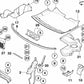 Conducto de aire del radiador de refrigerante inferior para BMW E65, E66 (OEM 51717011218). Original BMW