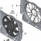 Eletroventilador com Marco OEM 17425A3F109 para BMW E82, E88, E90, E91, E92, E93, E84, E89. BMW original.