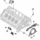 Tapa final con junta de estanqueidad OEM 11147613816 para BMW F04, F01, F02, F07, F10, F11, F12, F13, F25, E70, E71, E72. Original BMW.