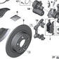 Linke vordere Bremsklemme OEM 34206883033 für BMW F40, F44, F45, F46, F48, F39 und Mini F60. Original BMW und Mini.