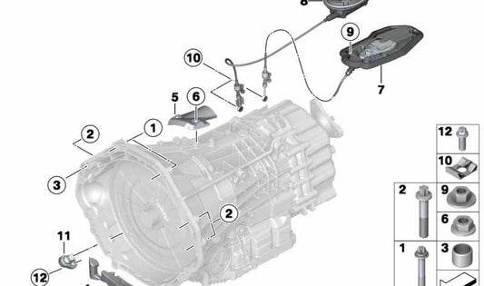 Oemrmaler Beschützer 28102284396 für BMW F10, F06, F12, F13. Original BMW.