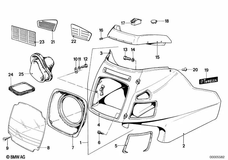 Instrumententräger für BMW E46, F30, F80 (OEM 46631237773). Original BMW