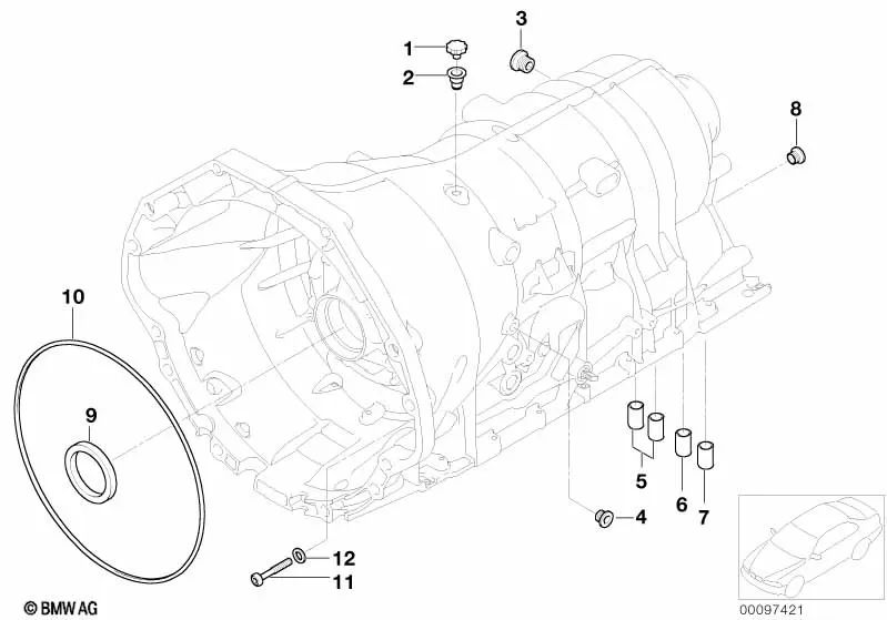 Tubo de ventilación para BMW E81, E82, E87, E87N, E88, E36, E46, E90, E91, E92, E93, E34, E39, E60, E61, E63, E64, E32, E38, E65, E66, F01, F02, E31, E84, E83, E70, E71, E85, E86, E89 (OEM 24101422141). Original BMW