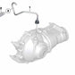 Tubo de Ventilación del Eje Delantero para BMW X5 E70, E70N, X6 E71, E72 (OEM 31507607856). Original BMW