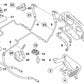 Tubería de presión para BMW Serie 5 E60, E60N, E61, E61N Serie 6 E63, E63N, E64, E64N (OEM 37136765595). Original BMW.